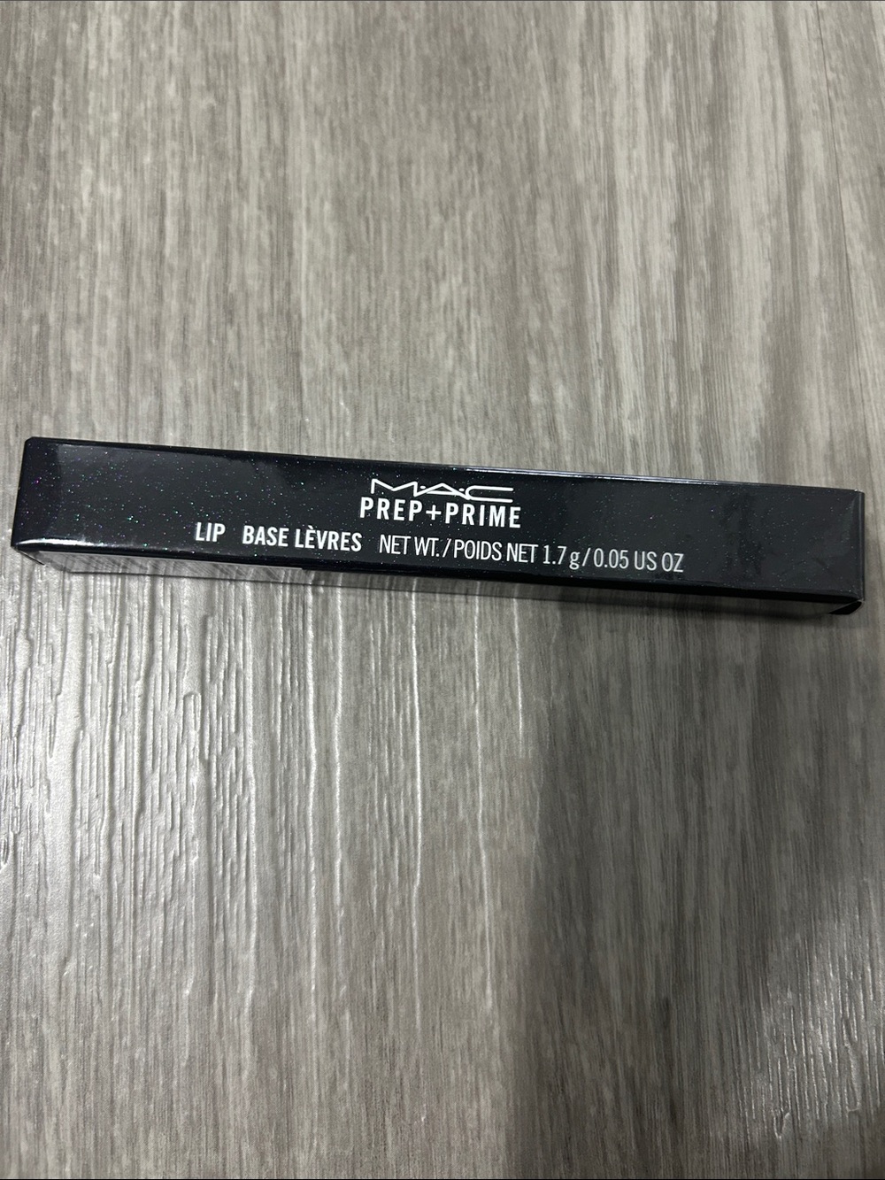 MAC Cosmetics Prep + Prime Lip Base in Black Packaging